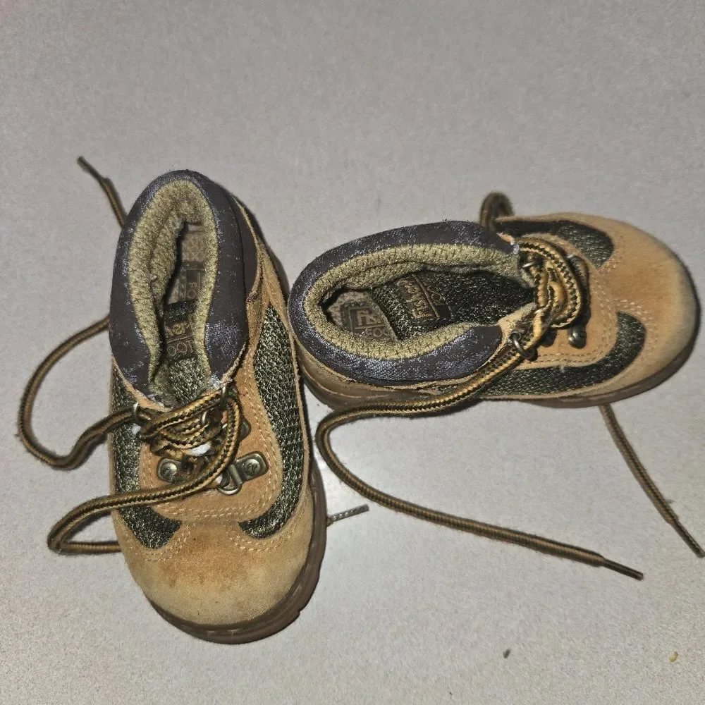 Fisher-Price Tan and Black Rugged Boots